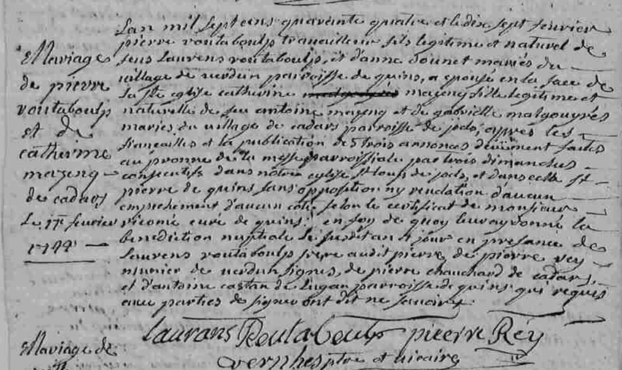 Mariage Routaboulp Pierre - Mazenq Catherine 17_02_1744.jpg
